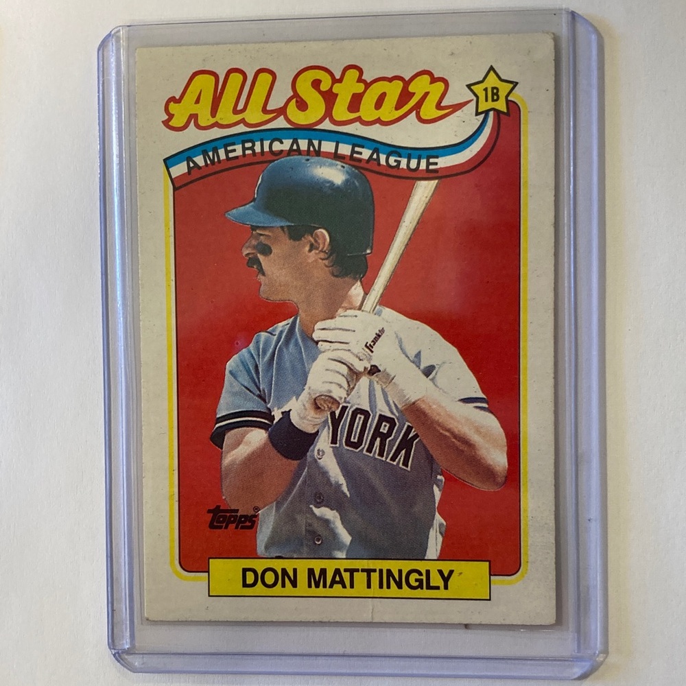 Lot of 9 Vintage 80s-90s Don Mattingly Baseball Cards Yankees - Picture 11 of 16